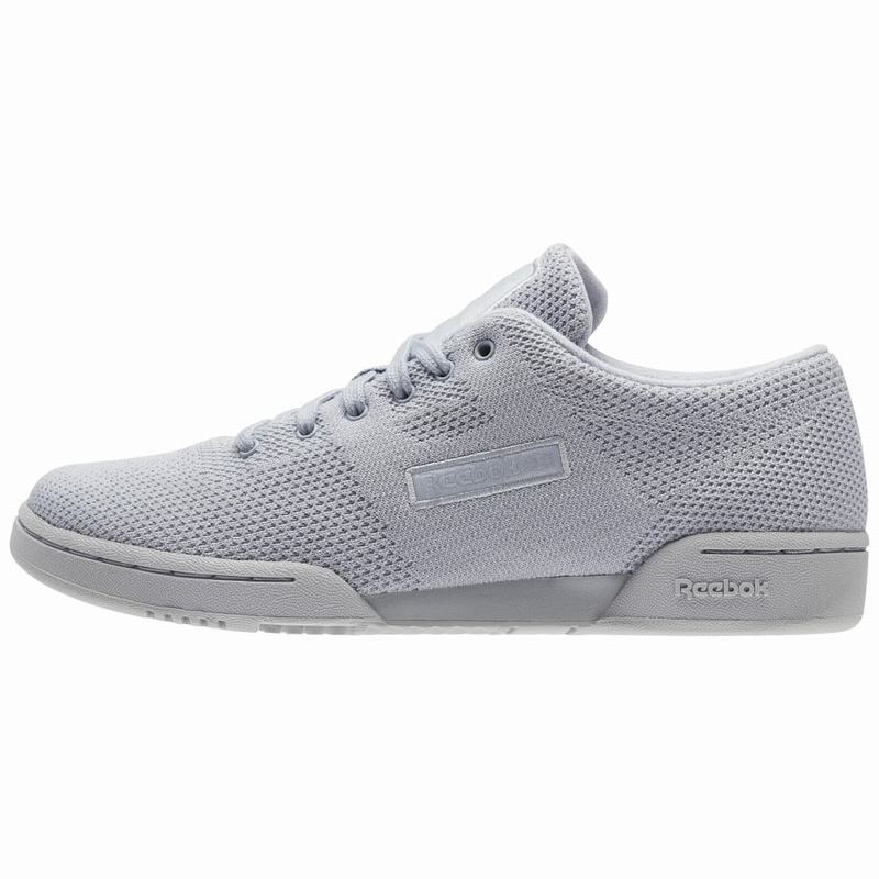 Tenisi Reebok Workout Clean Ultraknit Dama Gri/Albi Romania AE6728BN